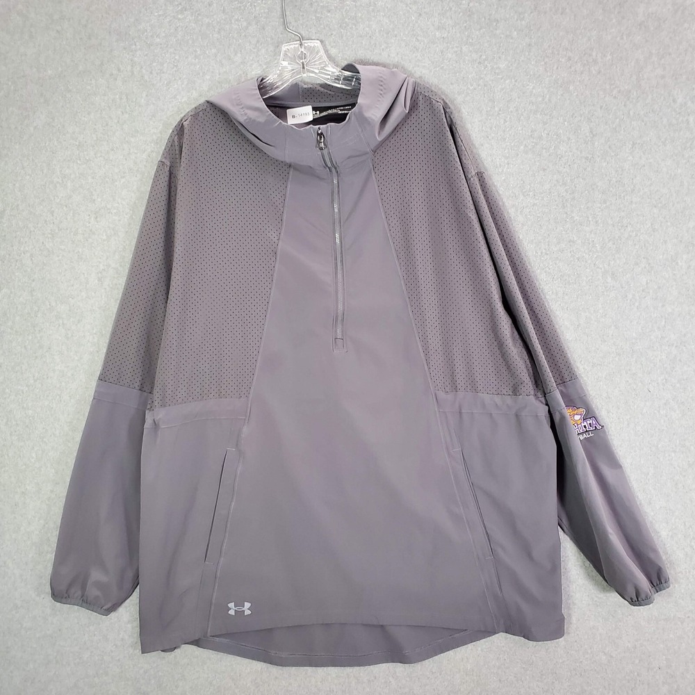 Ouachita Baptist‎ University Tigers Volleyball Men Jacket 2XL Gray Under Armour